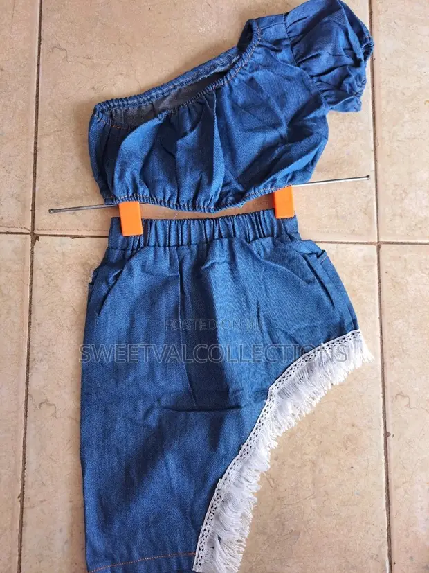 Kayan Yara 2-Piece Denim (Wata-10 Shekaru) - 1