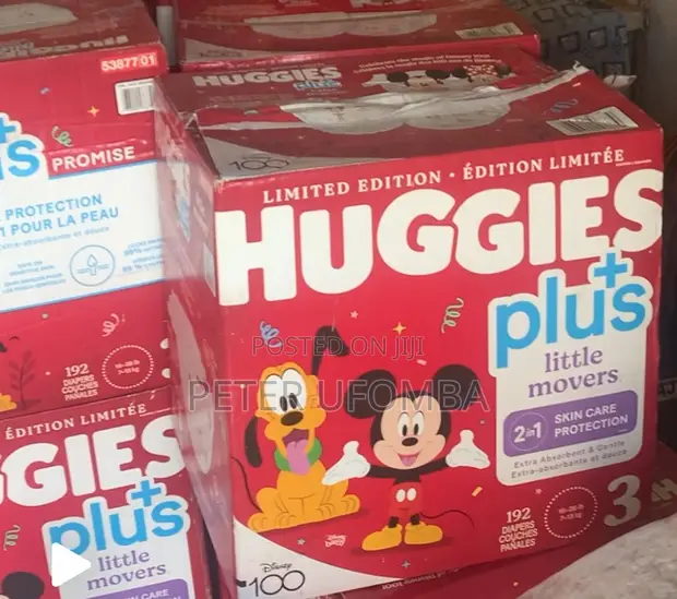Huggies Little Movers Diapers - Size 3 & 4 | 192 Count - 1