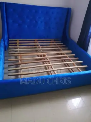 6x6 Bed Frame - Blue