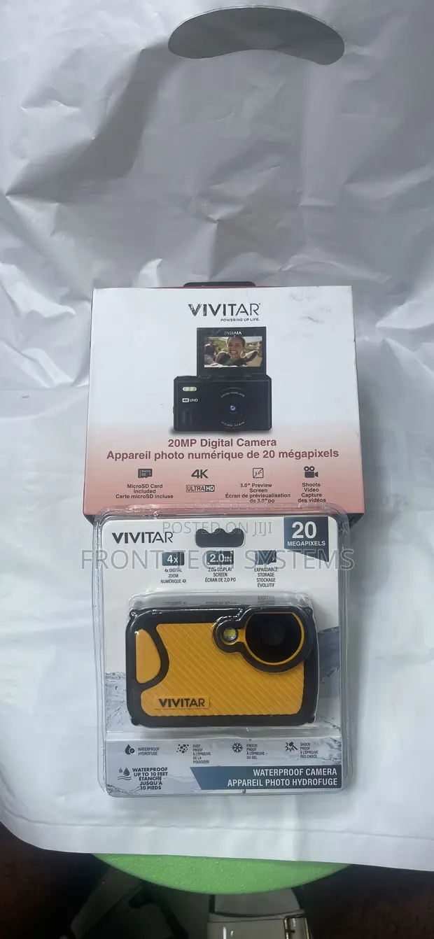 Vivitar Smart Waterproof Digital Video Camera 20MP - 1
