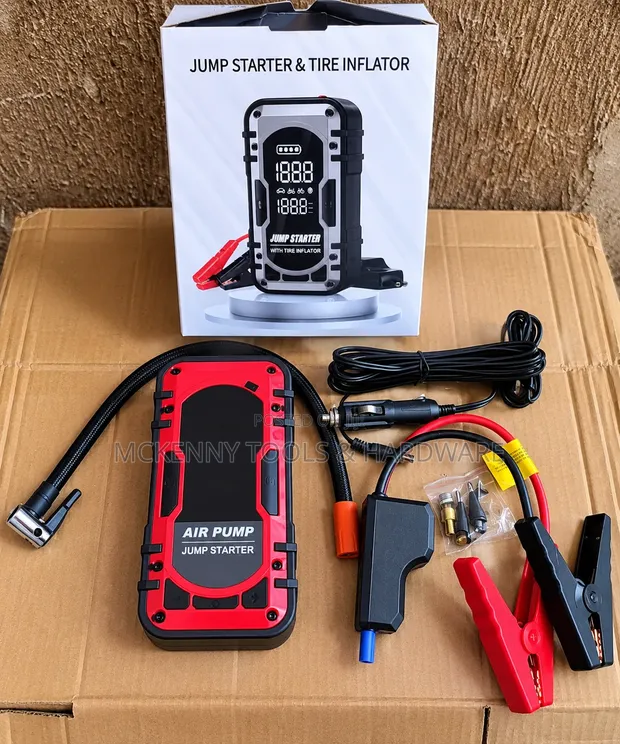 12V Car Jump Starter & Tyre Inflator - 1