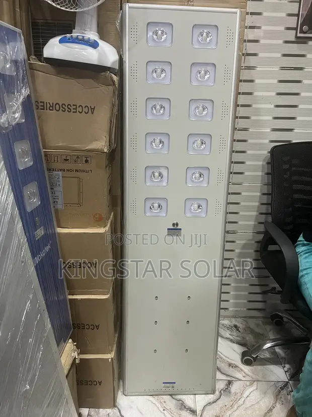 100W Wakatek Solar Street Light - 1