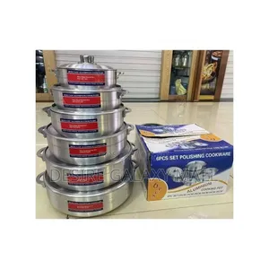 6pcs Tornado Aluminium Cookware Set