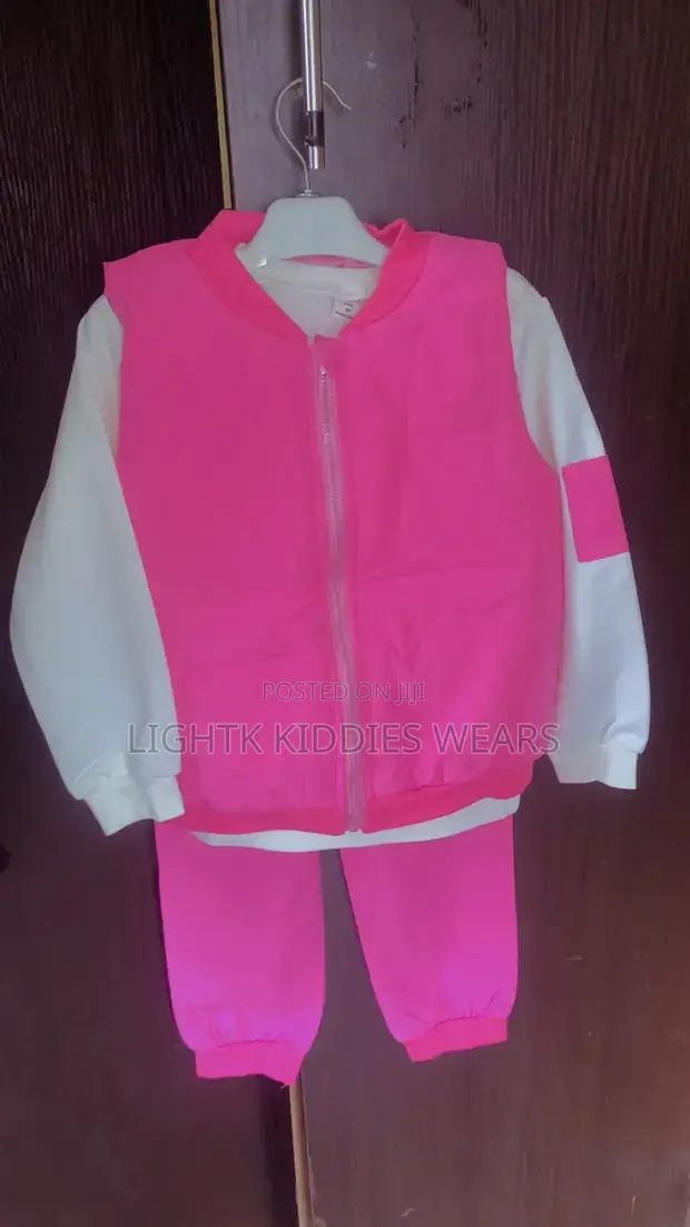 3-Piece Jacket, Joggers & Long-Sleeved Top Set - 1