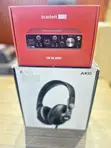 Focusrite Scarlett 2i2 3rd Gen Audio Interface & AKG K361 Headphones - 2