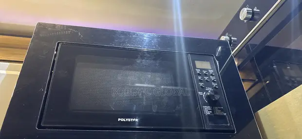 Luxury Polystar Built-in Electric Oven - Black Glass - 1