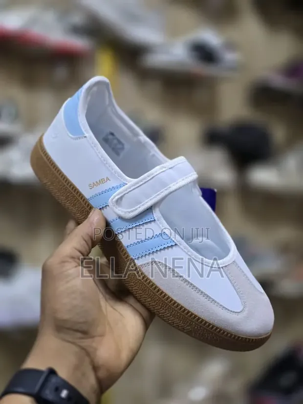 Adidas Samba Style Velcro Sneakers - 1
