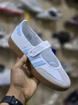 Adidas Samba Style Velcro Sneakers - 1