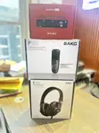 Focusrite Scarlett 2i2, AKG P120 Microphone & K361 Headphones Bundle - 1