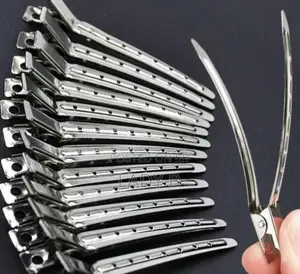 Professional Hair Styling Clips - Durable Metal Steel Sectioning Clips