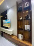 Home Interiors TV Console with Drawers and LED - 4
