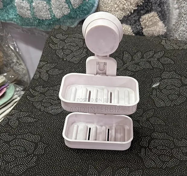 Double Layer Soap Holder - Wall Mounted - 1
