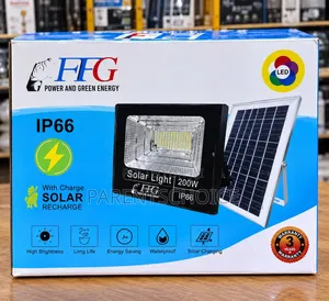 New 200W LED Solar Flood Light with Panel