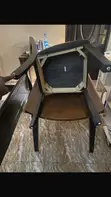 Compact Twin Bed Frame - Dark Finish - 2