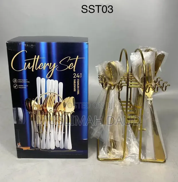 24-Piece Quality Cutlery Set - Brand New - 1