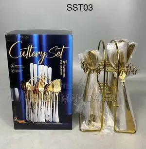 24-Piece Quality Cutlery Set - Brand New