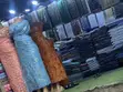 Vibrant Outdoor Fabric Stall - 3