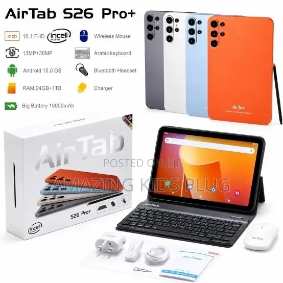 AirTab S26 Pro+ 1TB 5G Android Tablet - 1