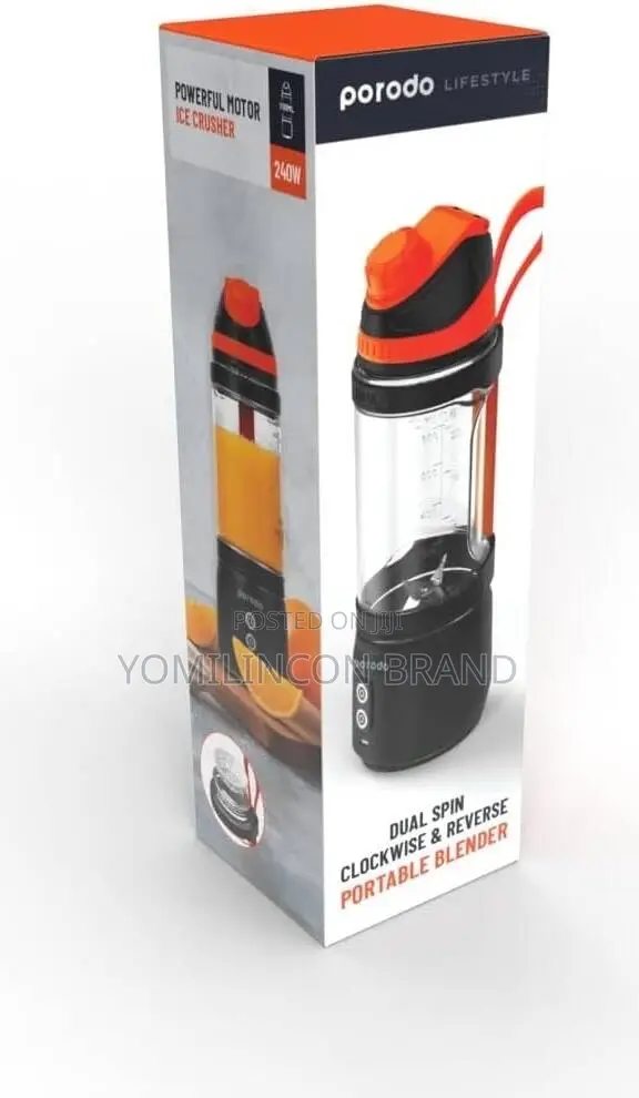 Porodo 240W 6-Blade Portable Blender Baki - 1