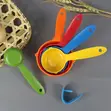 Set na Kofuna da Kayan Auna 10 masu Launi Daban-daban - 2