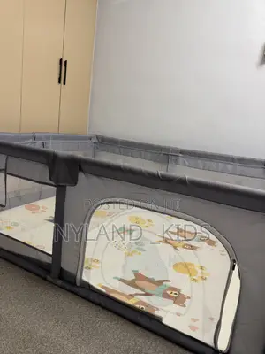 Baby/Toddler Play Pen with Mat and Balls