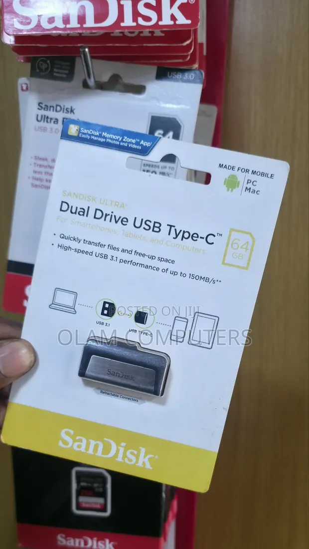SanDisk Ultra Dual Drive USB Type-C 64GB - 1