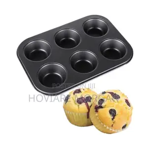 Aluminum Non-Stick Muffin Cake Pan Mai Rawa 6