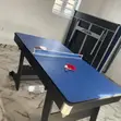 6ft 2-in-1 Foldable Snooker/Tennis Combo Table - 2