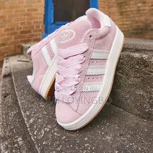 Brand New Adidas Campus 00s Pink & White Sneakers