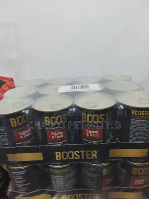 Booster Abincin Kyanwa - Salmon & Trout