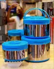 3-in-1 Stainless Steel Food Warmer Lunch Box - 2