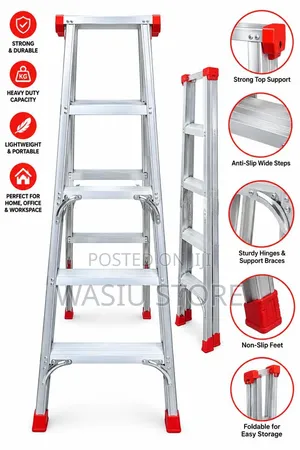 5 Step Aluminum Step Ladder