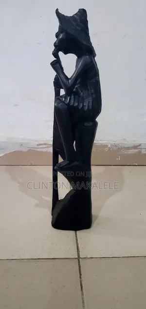 Premium African Mahogany Wood Sculpture