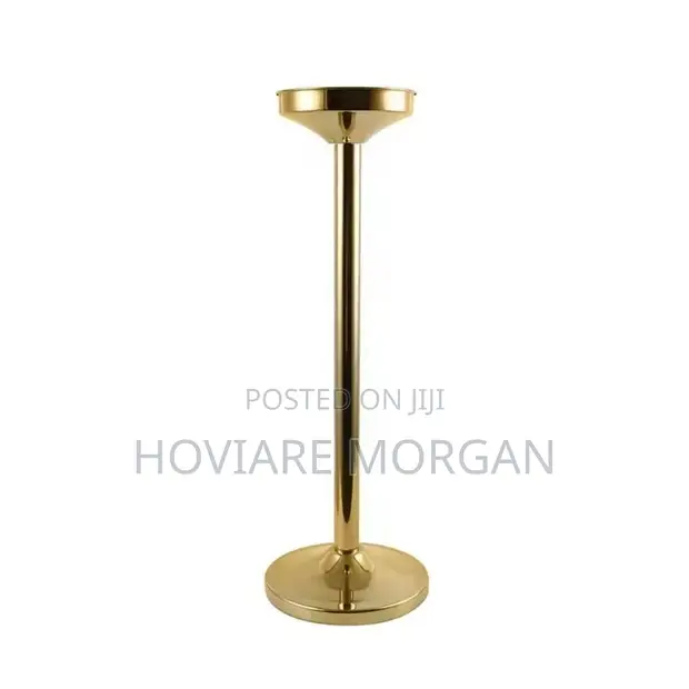 Gold and Silver Champagne Stand - 1