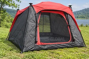 Kazinski 9-Person Camping Tent with Sleeping Bag & Mat