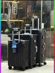 Wine Colour Hardshell Luggage Boxes - 2