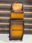Genuine Leather Luggage Box - Merigold - 1