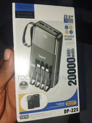 Depak DP 22S 20000mAh Fast Charging Power Bank