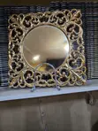 Premium Luxury Event Charger Plates (Gold Rim Clear Glass) - 2