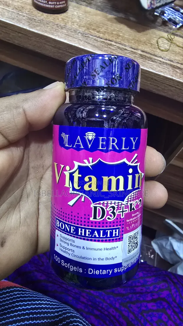 Laverly Vitamin D3 + K2 Tablets - 1