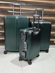 3 Set Aluminum Luggage Box - Wine - 3