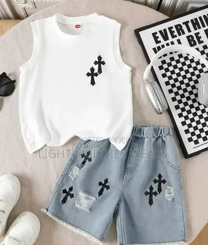 The Children's Place 2-Piece Sleeveless Top and Trouser Set - Boys