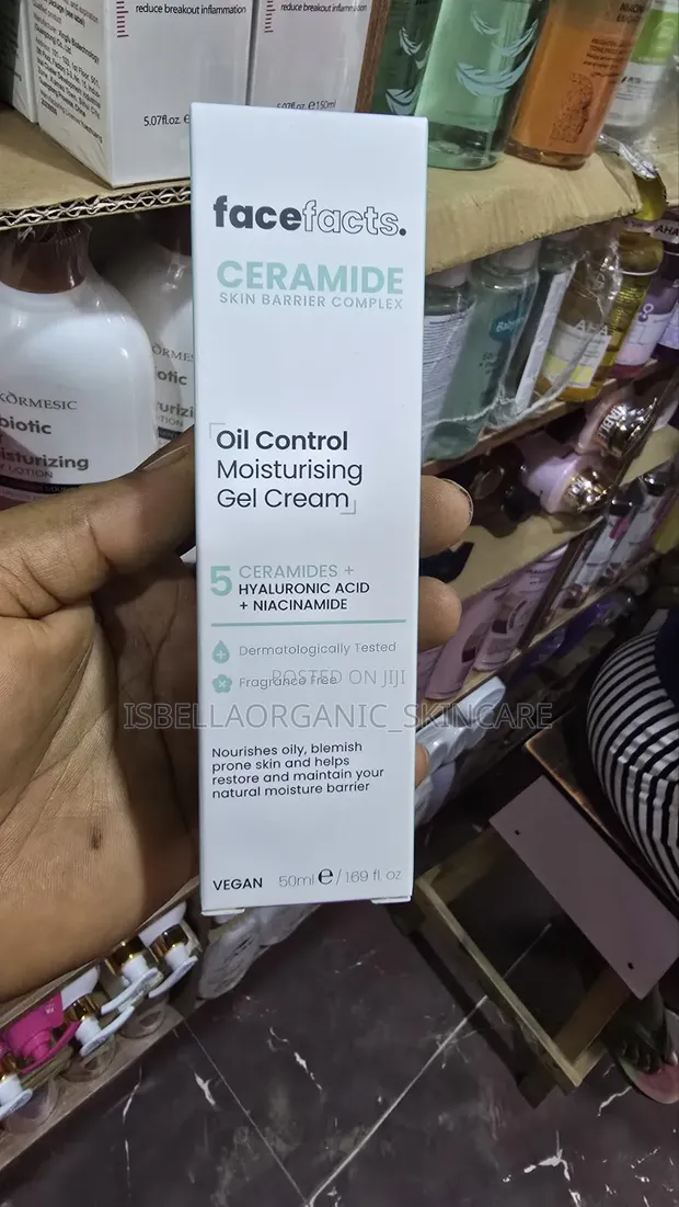 Face Facts Ceramide Oil Control Moisturising Gel Cream - 1