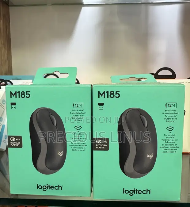Logitech M185 Wireless Mouse - Brand New - 1