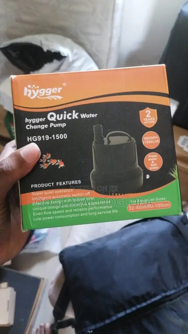 Hygger Akwatin Kifi Mai Sauya Ruwa, Sabo - 1