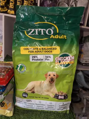 Zito Adult Dog Food 15kg - Complete Dry Kibble