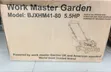 Work Master Garden Tiller - 1