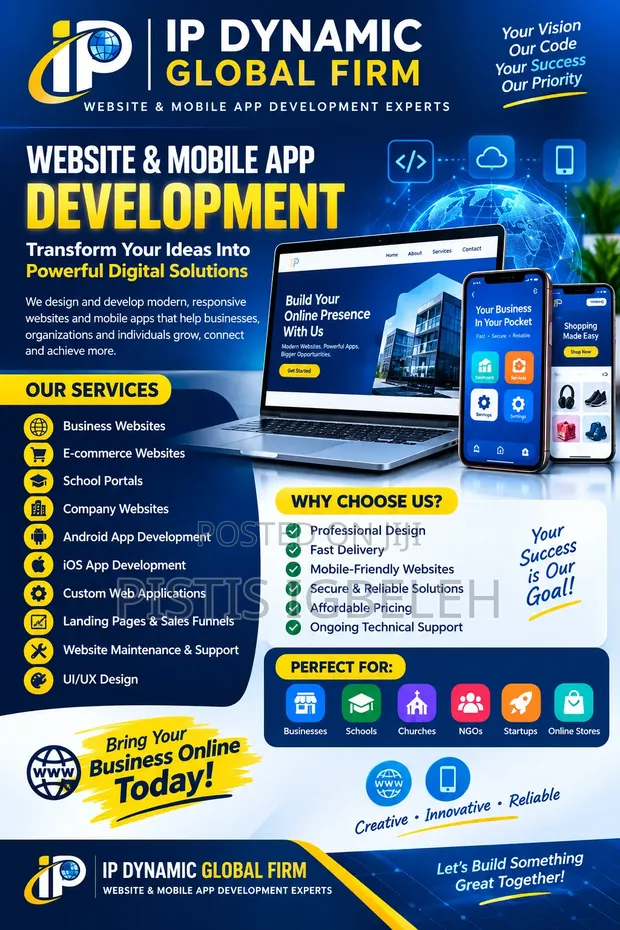 Website & Mobile App Development Services - 1
