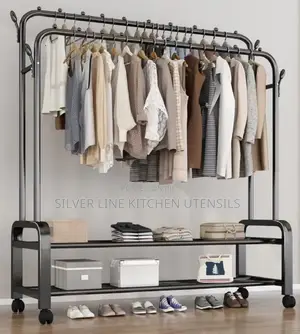 Durable Black Dress Hangers for Online Vendors