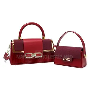 Swiss Polo Women's Handbag Set - Coffee Brown